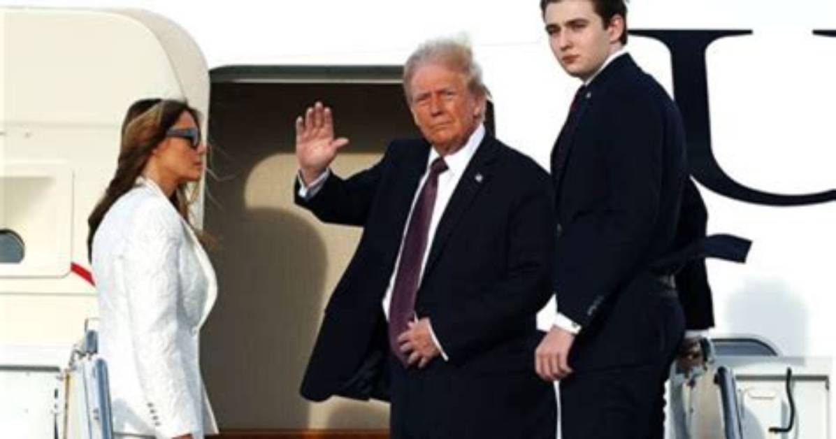 Unveiling the Mystery: What Color Are Barron Trump's Eyes?