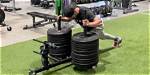 Watch Justin Timberlake Nail a 440-Pound Sled Push Workout