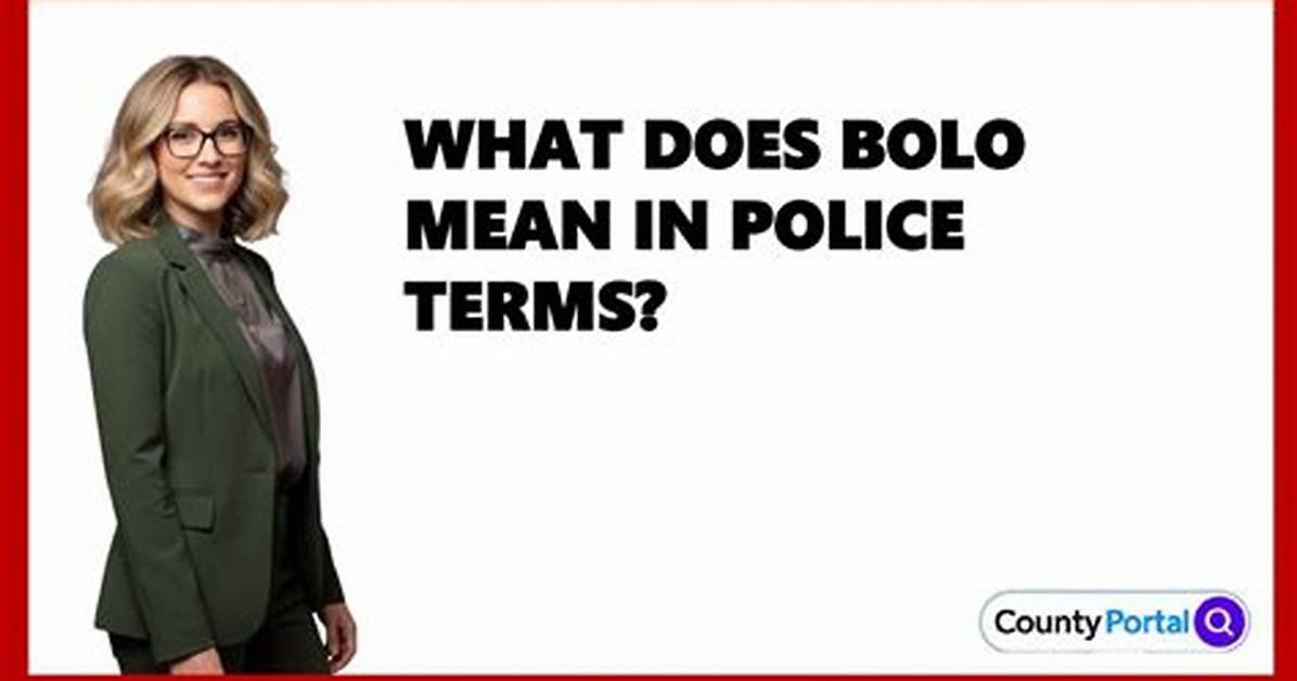 What Does Bolo Mean? - 247 News Around the World