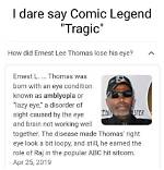 What Happened to Ernest Lee Thomas Eye? Net Worth, Wife |