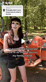 Who Is Gutknot on Tiktok? Tractor Goth Girl Farmer on Instagram