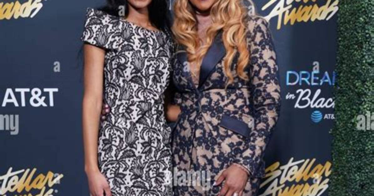 Yolanda Adams Daughter Taylor Crawford Stunned in Black Dress with High Slit